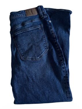 Madewell The Curvy Perfect Vintage Jeans Womens 30 Blue High Rise Straight Denim